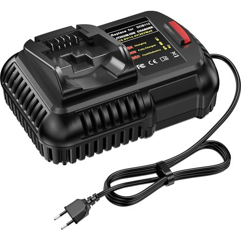 Chargeur 2.0A 18V pour batterie 12V-20V, chargeur de batterie pour DCB112 DCB115 DCB203 DCB204 DCB205 DCB206 DCB201 DCB120 DCB127 (1/5)