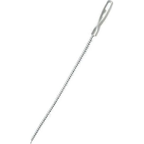 Brosse de nettoyage de canalisations (lot de 2), brosse flexible de 45 cm pour déboucher les canalisations d'évier et de cuisine, outil de débouchage pour salle de bain et cuisine. (1/5)