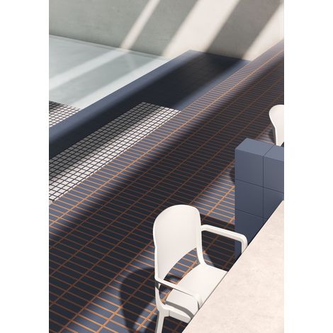 Carrelage Décor OLTRE Cottoblu3 18,6x18,6cm (1/4)