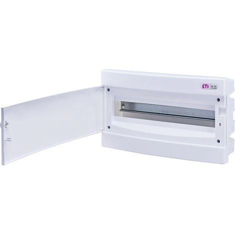 Tableau de distribution encastré 18 modules IP40 porte blanche ECM18PO-s (1/5)