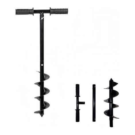 Lot de 6 forets à sertir avec embouts 1/4" 3/8" 1/2" 5/8" 3/4" 7/8", extenseur de tuyau en cuivre pour tournevis, outil de sertissage multifonction pour tuyau en cuivre, roulement portable Acier (1/4)