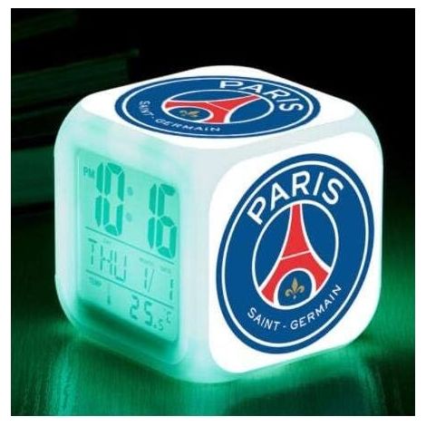 Club de Sport Football LED réveil réveil Horloge numérique Lumineuse 7 Couleurs Montre Mini Enfants réveil de Chevet-INHHUB (1/5)