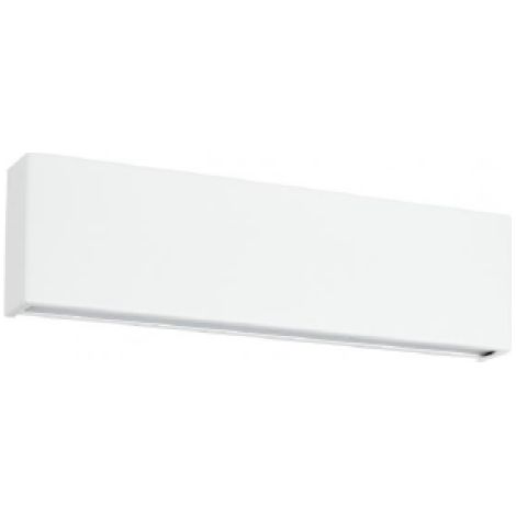 Lampada da parete led linea light box w2 biemissione 19w 2700k bianco -  8256m