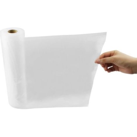 Rouleau Sous Vide - 28 cm x 5 m - Gaufré - Sans BPA - PA PE - Réutilisable (1/4)
