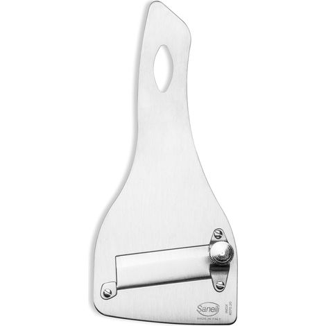 Sanelli, Tagliatartufi SAN-SLICE, Affetta tartufi professionale con regolatore di taglio.Finitura satinata. Lama liscia, Inox (1/5)