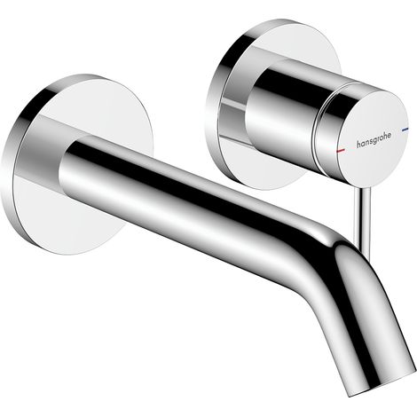 Hansgrohe – Mitigeur de lavabo encastré avec vidage – Installation à 2 trous – EcoSmart 4 l/min – Corps d’encastrement non inclus – 73350000 (1/8)