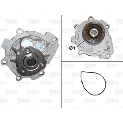 Pompe à eau, refroidissement du moteur Valeo 506837 ALFA ROMEO 1334142 24405895