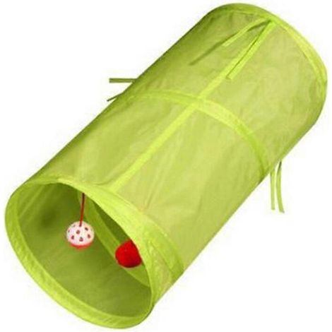 Tunnel pour animaux de compagnie, tunnel de jeu pour chat, tunnel pliable pour chat, jouet pour chaton, jouets en vrac, tunnel pour lapin, grotte pour chat, jouet pour chien, maison, cuisine, jardin (1/4)