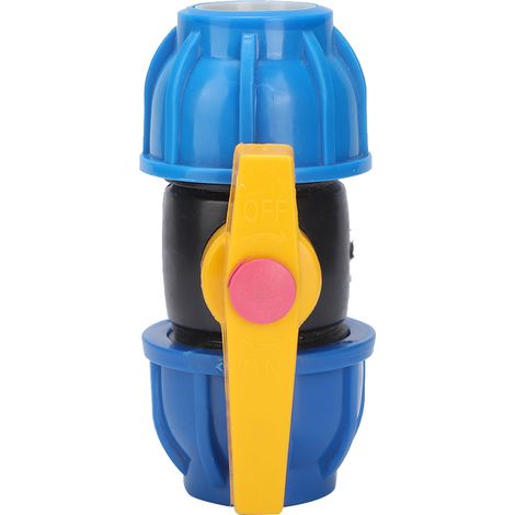 Hochwertiger PE-Wasserrohrverbinder, Ventiladapter, Schnellkugelhahn-Ersatz 32 mm (1/5)