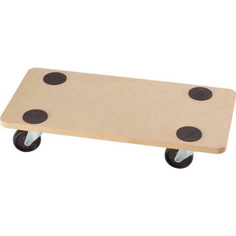 dörner + helmer 290695 ECONOMY Piattaforma con ruote Capacità di carico (max.): 200 kg 590 mm x 290 mm x 120 mm