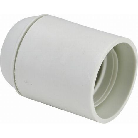 Toma de PVC para E27, manga lisa 100mm 150W