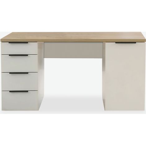 Paciano  Legno laminato - cashmere lucido/quercia Baysen (1/3)