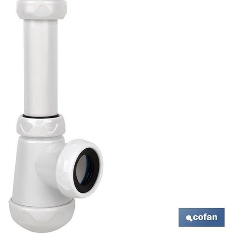 Flaschensiphon mit Auslass Ø32-40 und 11/4" COFAN-Anschluss 65002002