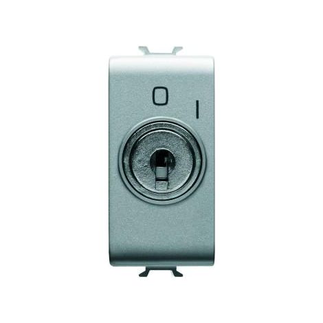 INTER. 1M 2P 10AX+CLÉ TITANE GEWISS GW14006