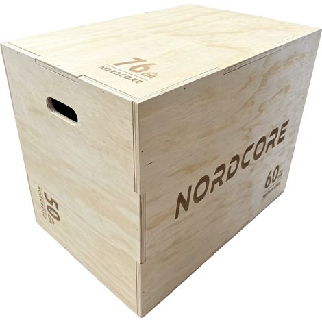 Nordcore Plyo Box aus Holz 50X60X76CM (1/5)