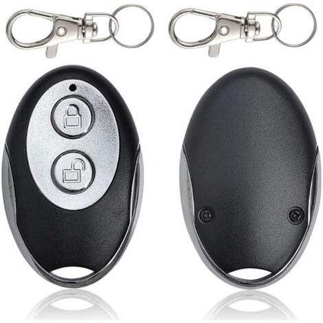 Telecommande Universelle Portail Telecommande Portail Telecommande Porte de Garage Télécommandes Duplicatrices à Code Fixe 433,92 MHz 2 Canaux 2pcs (1/4)