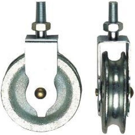Waschseilrolle Nr.5003 60mm mit Gussrolle (1/2)
