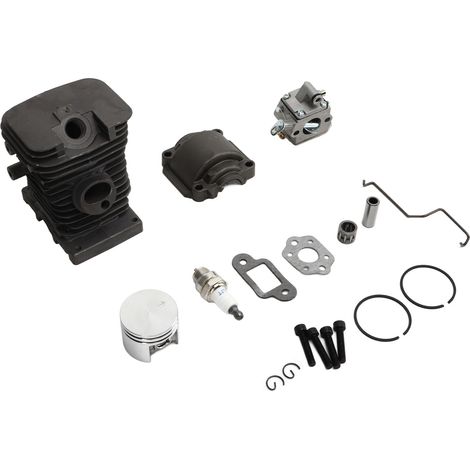 Kit piston 38mm cylindre bougie carburateur remplacement tronçonneuse Stihl 017 018 MS170 MS180 (1/5)