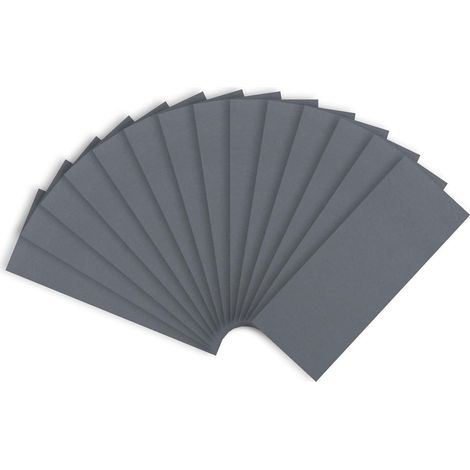 Papier abrasif humide et sec, grain 5000, 9x36 pouces, pour la finition des meubles en bois et le polissage automobile, 14 feuilles (1/5)