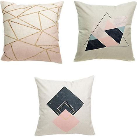 Lot de 3 taies d'oreiller pour la maison (1/3)