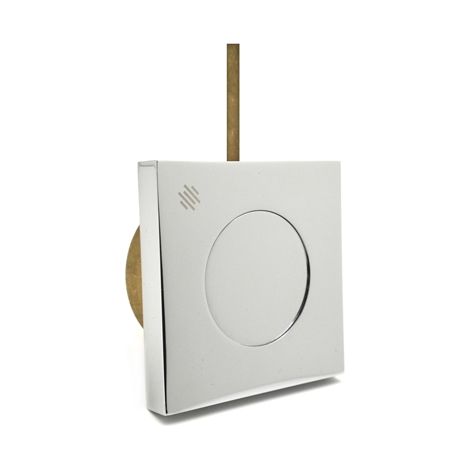 PULSANTE QUADRO PER BATTERIA DIANFLEX E CATIS CON TUBO RAME- Cromo- DH- pezzi 1