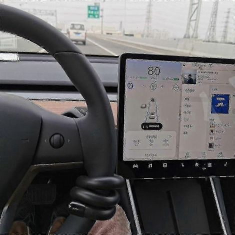 Bague de contrepoids pour volant de rehausseur de poids Autopilot pour Tesla Model 3/y/. (1/5)