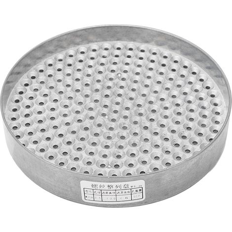 Porte-vis rond en alliage de zinc 217 trous en V pour chantier construction plateau de rangement visserie (1/5)