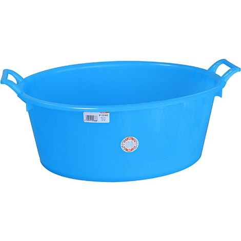 Waschbecken ICS P12165A, 40 Lit., 65 cm, blau, rund, mit Ohren