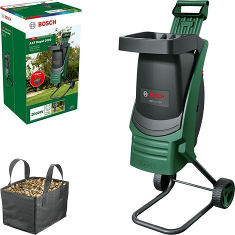 Bosch Häcksler Rapid-Häcksler AXT 2000 RAPID inkl. Fangsack (1/5)