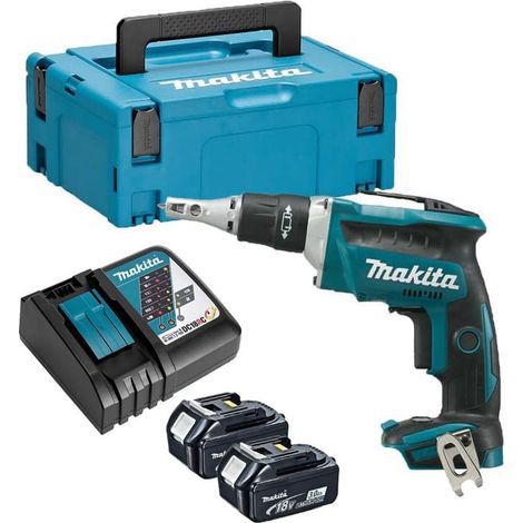 Trockenbauschrauber 18V LXT (2x3,0 Ah) in MAKPAC - MAKITA DFS452RFJ