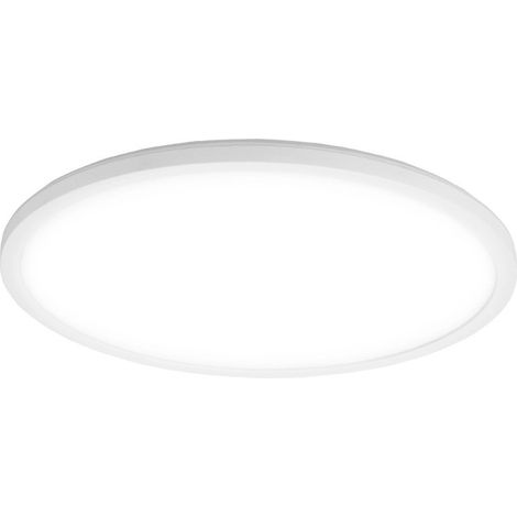 Plafonnier LED circulaire 40 cm 25 W 2700 lm Bordure blanche Lampe de plafond LED (1/5)