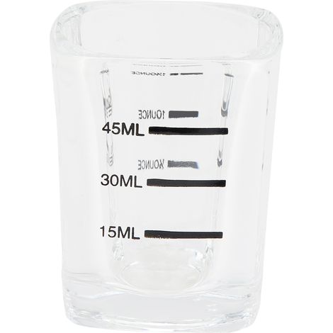 Verre Doseur - 45ml Verre Épais - Pour Cocktail Et Pâtisserie - 1 Pièce (1/5)