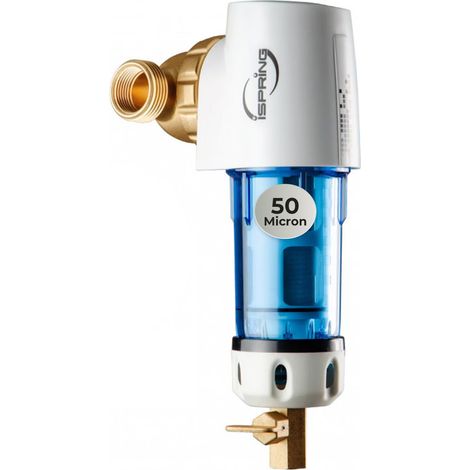 iSpring WSP50GR-E 50µm Rückspülfilter, wiederverwendbarer Sedimentfilter (1/5)