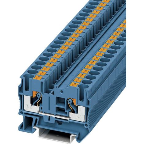 Bloc de jonction simple Contenu: 1 pc(s) Phoenix Contact PT 6 BU 3211819 (1/2)