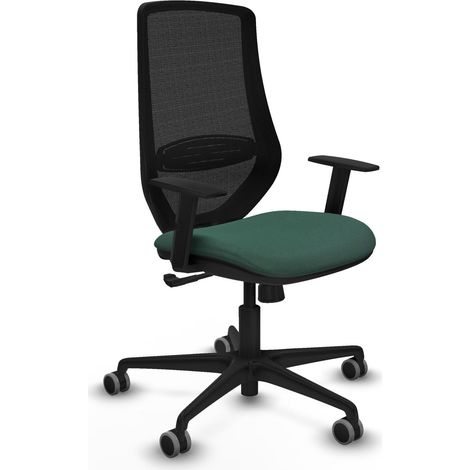 piqueras-y-crespo Silla Mardos verde cómoda para oficina (1/3)