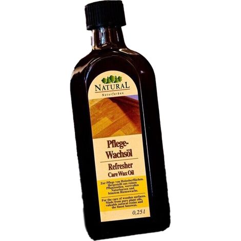 NATURAL Pflegewachsöl Farblos 250ml
