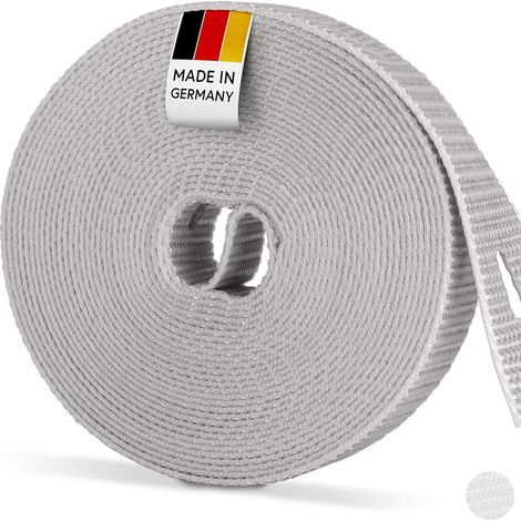 50-meter gray roller blind webbing, large roll, stain-resistant, suitable for outdoor balcony roller blinds (1/5)