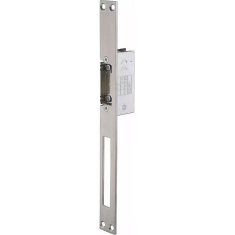 Thirard – Gâche électrique encastrable réversible 12/24V – Inox pour porte bois et métal – Installation facile à gauche/droite – Verrouillage sécurisé