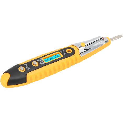 Stylo électrique multifonction avec écran digital, haute précision pour détection de courant AC/DC 12-250V. (1/5)