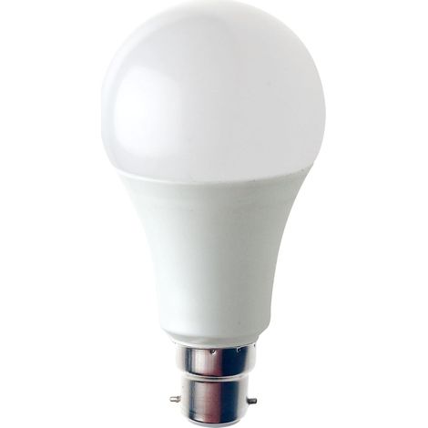 Ampoule LED SMD, standard A60, 15W / 1520lm (équivalent à 100W), culot B22 (France), blanc neutre 4000K (1/5)