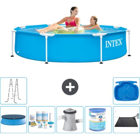 Intex Piscine Tubulaire Ronde - 244x51 cm - 8-pièces  S41426 (1/5)
