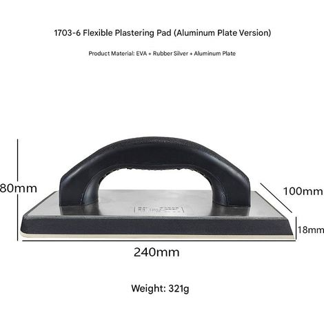 Plaque de plâtre flexible (version aluminium) (1/5)