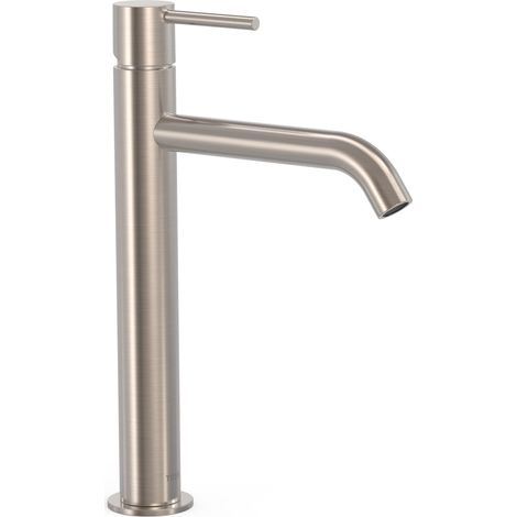 GRIFO MONOMANDO ALTO PARA LAVABO CON MANETA