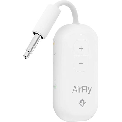 Adaptateur audio Bluetooth AirFly Pro 2 (avec prise jack 3,5 mm), blanc (1/5)