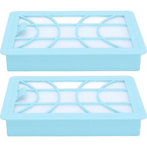Lot de 2 Filtres pour Aspirateur Philips FC9728 FC9732 FC9735 en ABS Haute Résistance 14,6x10,1cm (1/5)