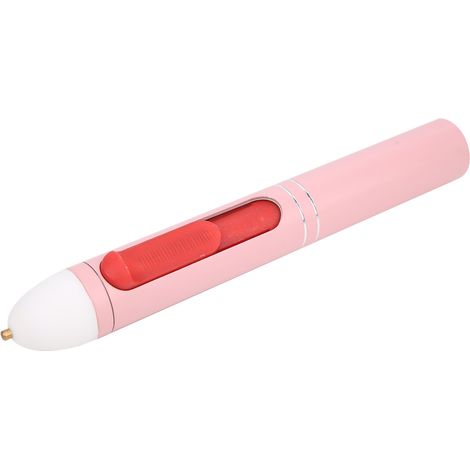 Pistolet à colle chaude rose mini sans fil rechargeable USB, équipement de collage portable 5V, kit colle (1/5)
