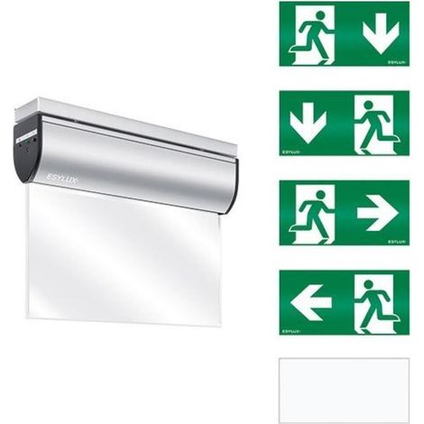 ESYLUX LED-Rettungszeichenleuchte 3h, 25m SLCEL LED, EN10031618 (1/2)