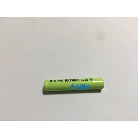 Durable, full-capacity 1.2V AAAA/size 9 600mAh NiMH rechargeable battery for Bluetooth headsets/electronic pens (1/5)