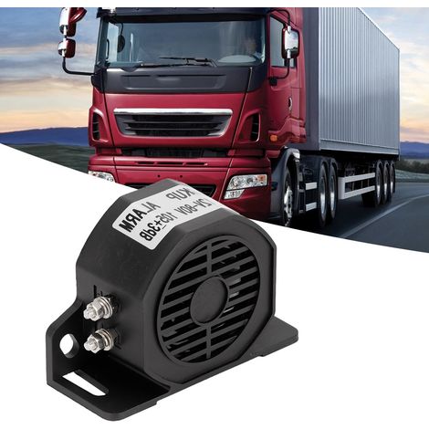 Avertisseur sonore 110dB pour camion/voiture, klaxon de recul BIBI, alarme sirène 12V 15W, haut-parleur puissant (1/5)