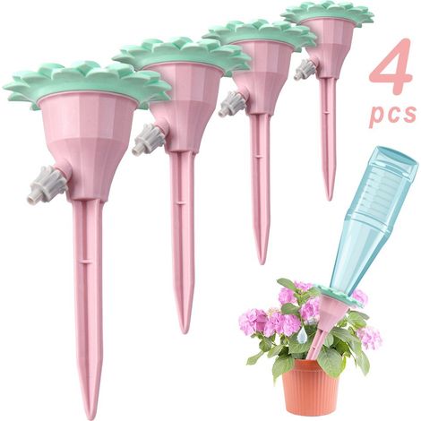 4 Pcs Irrigation Goutte à Goutte Kit- Arrosage automatique, réglable (1/5)